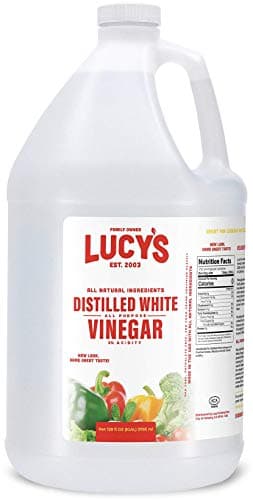 Lucy's Family Owned Distilled White Vinegar, 1 Gallon