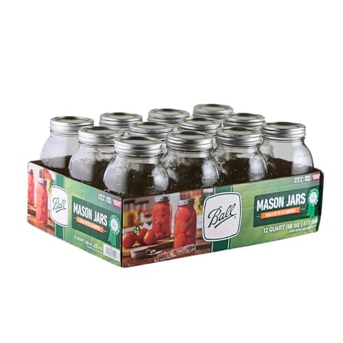 Ball Regular Mouth Pint Jars (16 oz)