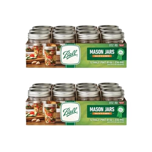 Ball Half-Pint Jelly Jars (8 oz)