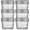 Ball Quilted Crystal Jelly Jars, 4 oz (quarter-pint)