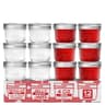 ForJars 4 oz Regular Mouth Canning Jars (12-pack)