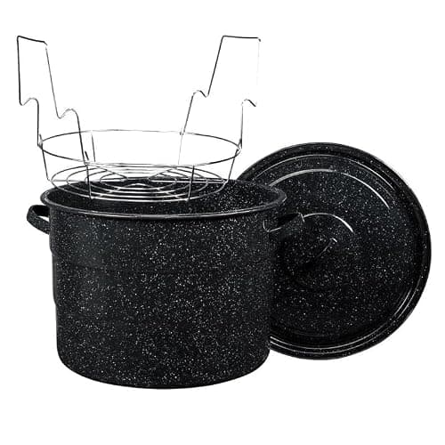 Granite Ware 21.5-Quart Water Bath Canner with Rack