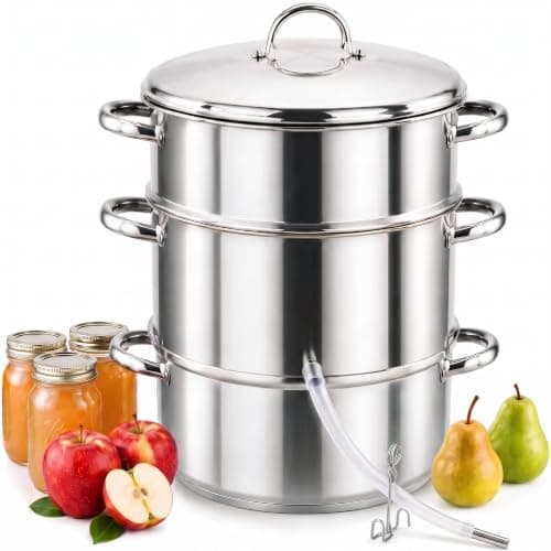 Cook N Home 11-Quart Stainless Steel Steam Juice Extractor